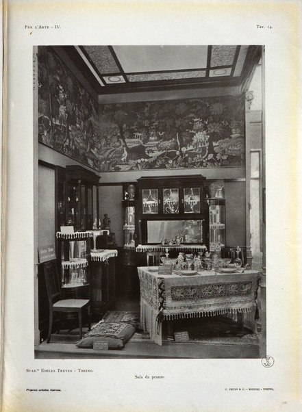 Per l'arte : rivista mensile d'arte applicata