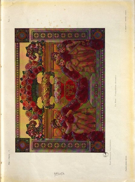 Per l'arte : rivista mensile d'arte applicata