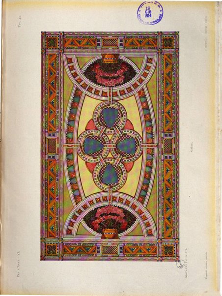 Per l'arte : rivista mensile d'arte applicata