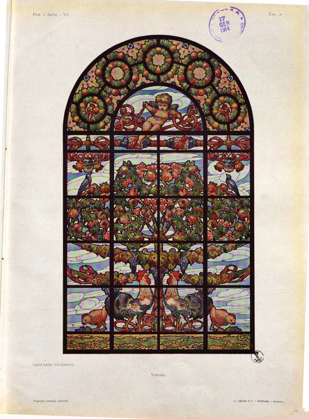 Per l'arte : rivista mensile d'arte applicata