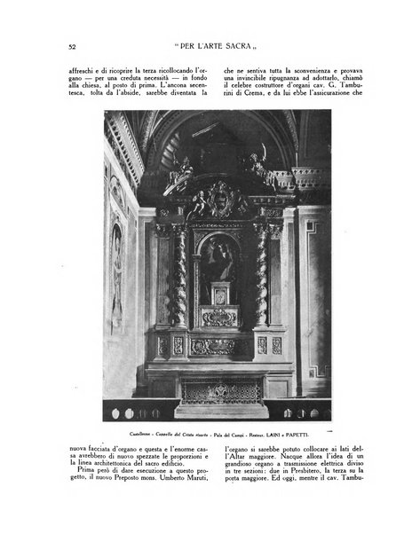 Per l'arte sacra rivista bimestrale illustrata