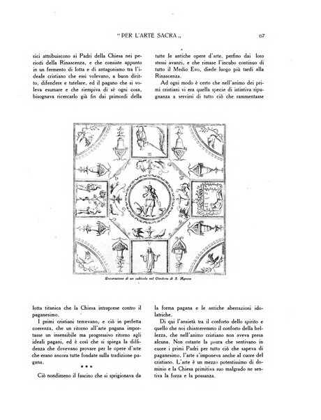 Per l'arte sacra rivista bimestrale illustrata