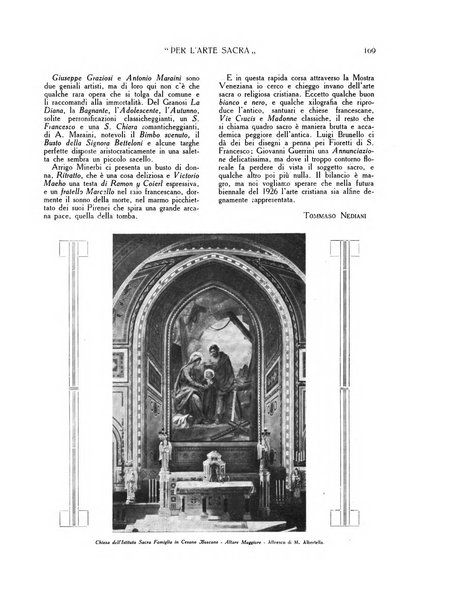 Per l'arte sacra rivista bimestrale illustrata