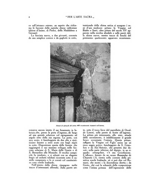 Per l'arte sacra rivista bimestrale illustrata