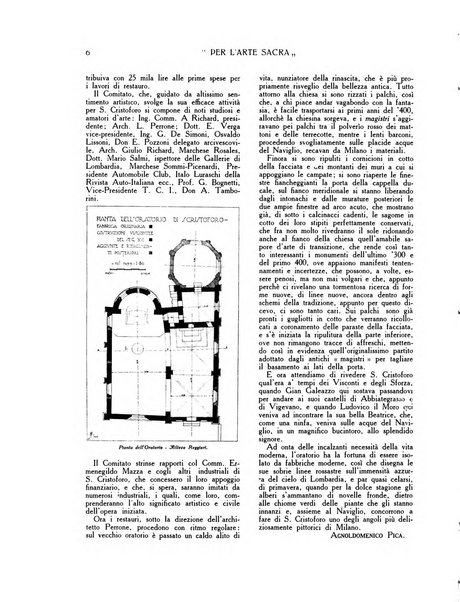 Per l'arte sacra rivista bimestrale illustrata