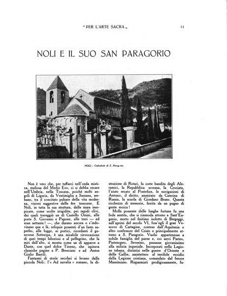 Per l'arte sacra rivista bimestrale illustrata