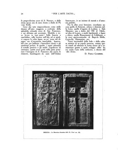 Per l'arte sacra rivista bimestrale illustrata