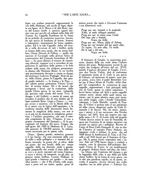 Per l'arte sacra rivista bimestrale illustrata