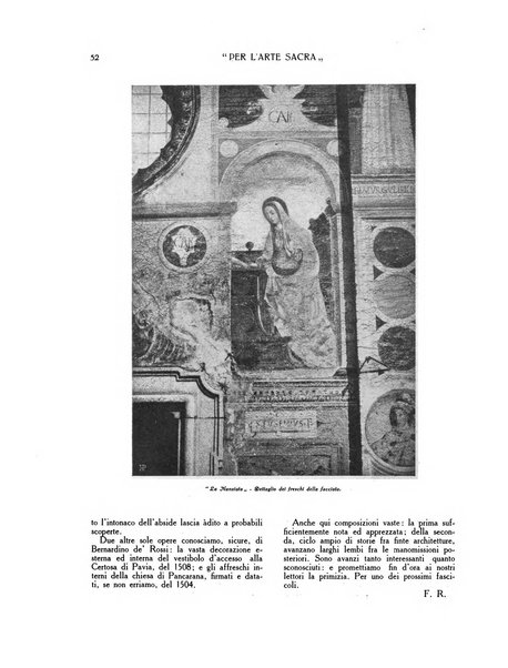 Per l'arte sacra rivista bimestrale illustrata