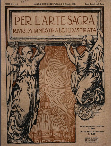 Per l'arte sacra rivista bimestrale illustrata