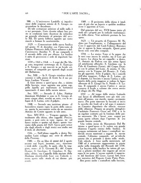 Per l'arte sacra rivista bimestrale illustrata