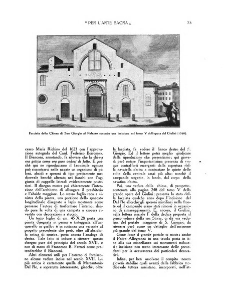 Per l'arte sacra rivista bimestrale illustrata