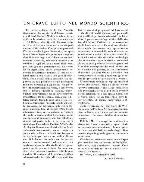 Per l'arte sacra rivista bimestrale illustrata