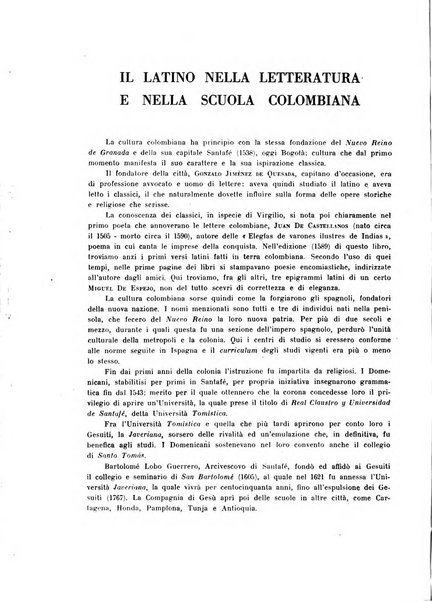 Per lo studio e l'uso del latino bollettino internazionale di studi, ricerche, informazioni