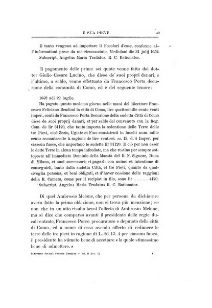 Periodico della Societa storica per la provincia e antica diocesi di Como