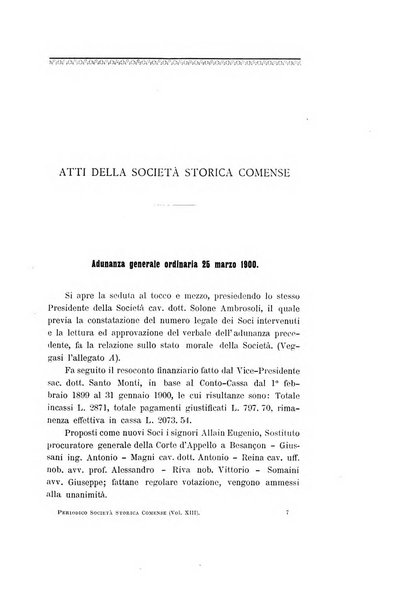 Periodico della Societa storica per la provincia e antica diocesi di Como