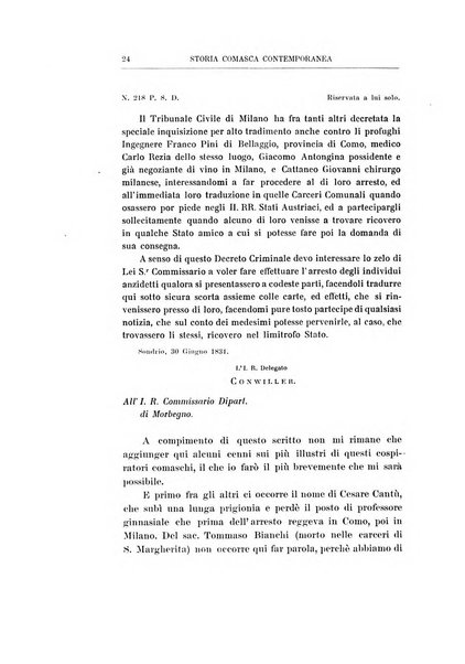 Periodico della Societa storica per la provincia e antica diocesi di Como