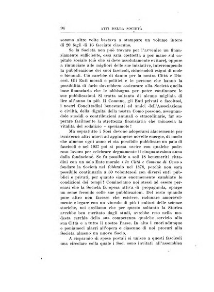 Periodico della Societa storica per la provincia e antica diocesi di Como