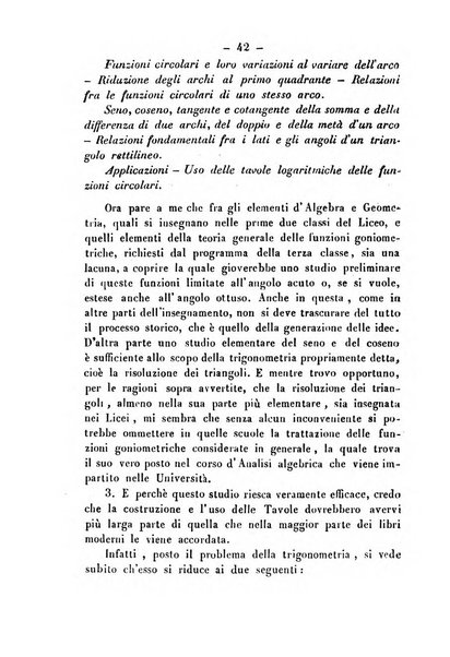 Periodico di matematica per l'insegnamento secondario