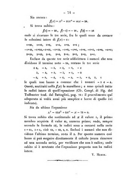 Periodico di matematica per l'insegnamento secondario