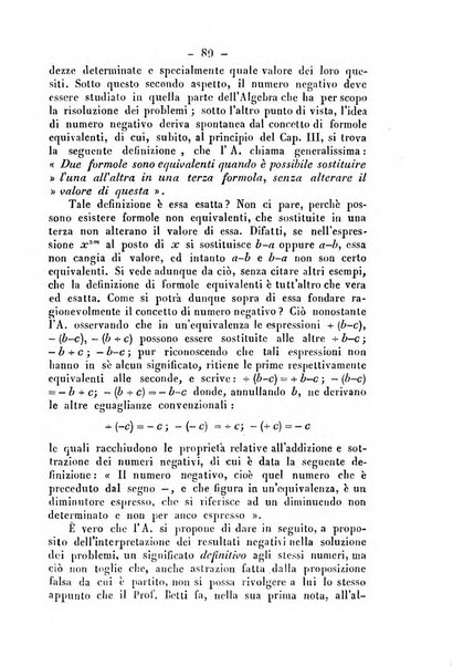 Periodico di matematica per l'insegnamento secondario