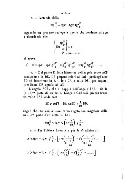 Periodico di matematica per l'insegnamento secondario