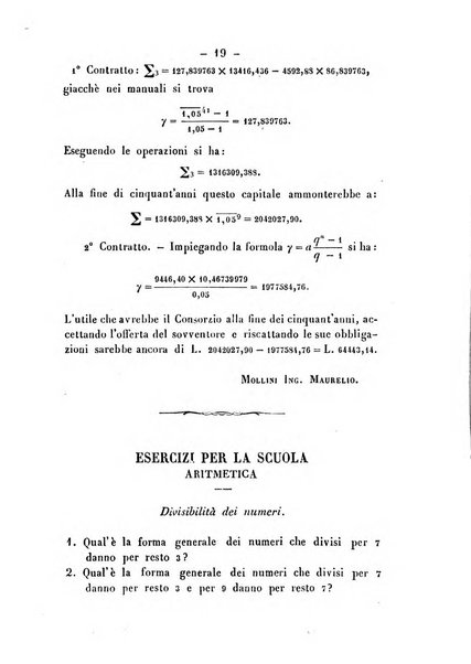 Periodico di matematica per l'insegnamento secondario