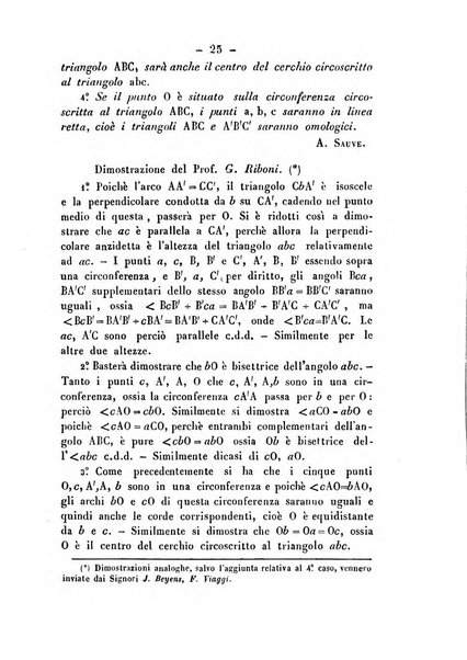 Periodico di matematica per l'insegnamento secondario