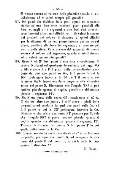 Periodico di matematica per l'insegnamento secondario