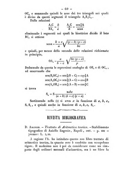 Periodico di matematica per l'insegnamento secondario