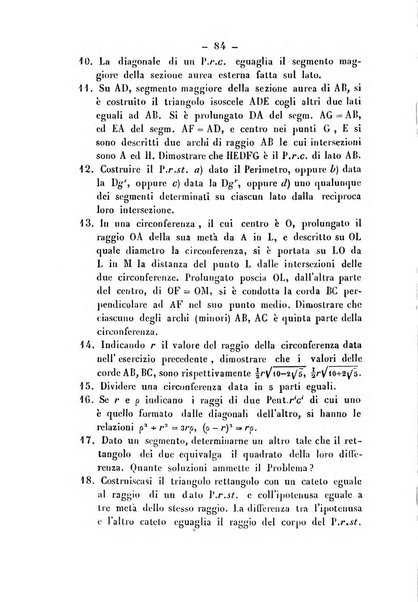 Periodico di matematica per l'insegnamento secondario