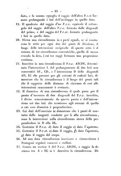 Periodico di matematica per l'insegnamento secondario