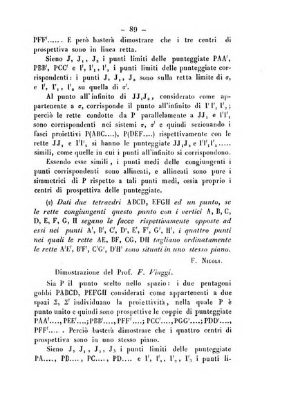 Periodico di matematica per l'insegnamento secondario