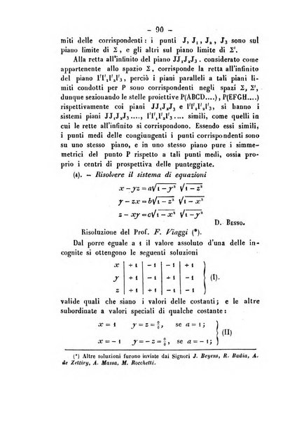 Periodico di matematica per l'insegnamento secondario