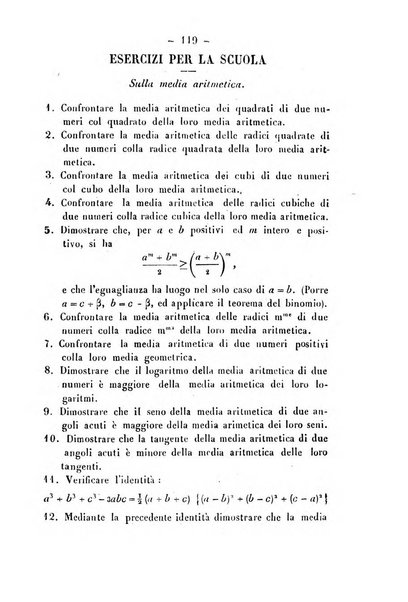 Periodico di matematica per l'insegnamento secondario