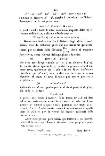 Periodico di matematica per l'insegnamento secondario