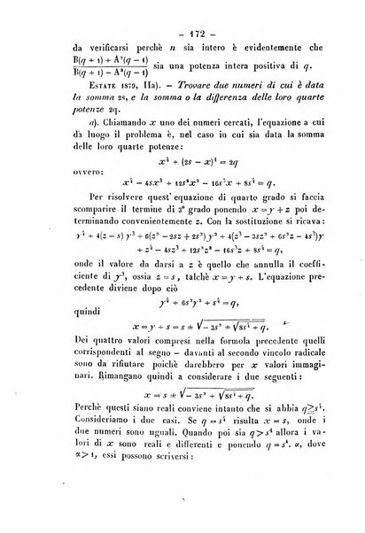 Periodico di matematica per l'insegnamento secondario