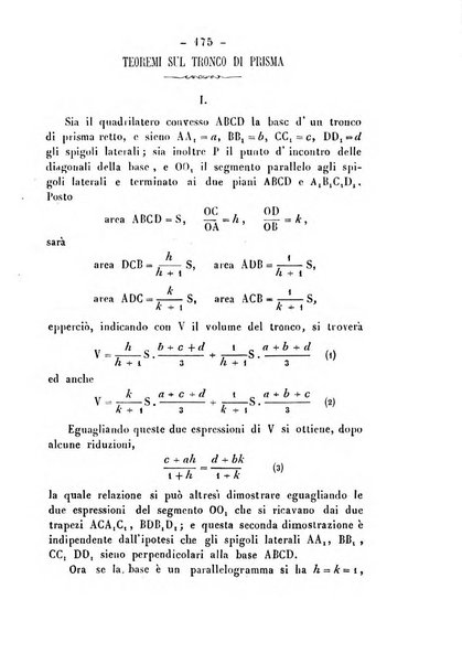 Periodico di matematica per l'insegnamento secondario