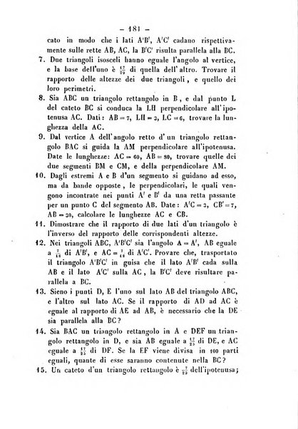 Periodico di matematica per l'insegnamento secondario