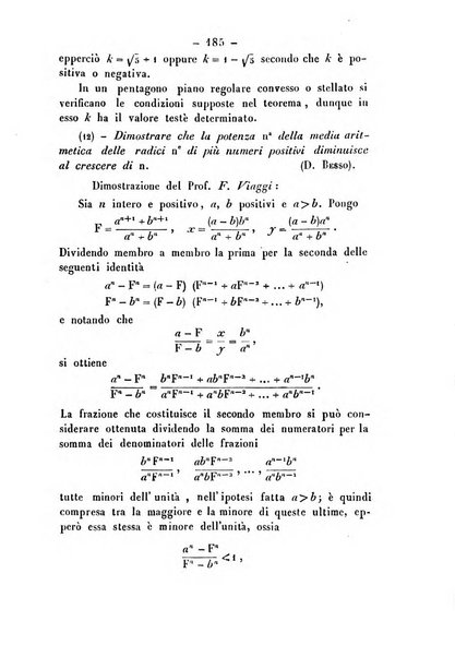 Periodico di matematica per l'insegnamento secondario