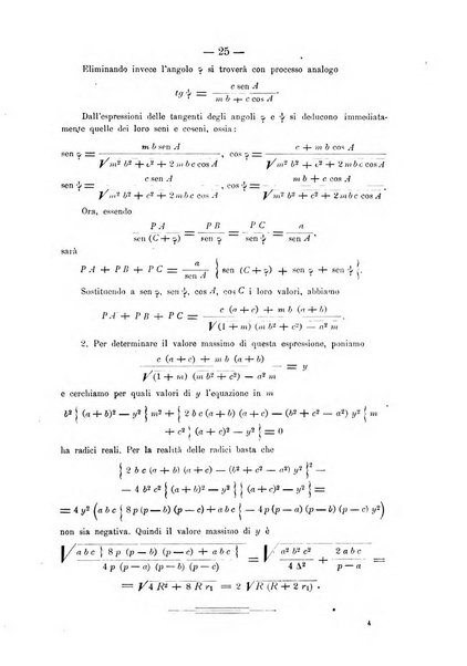 Periodico di matematica per l'insegnamento secondario