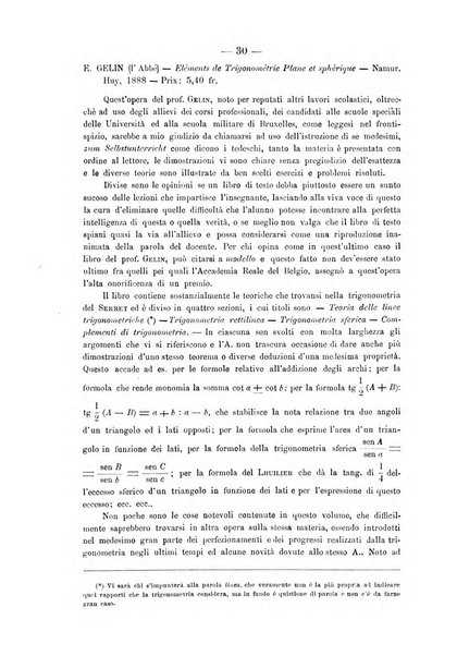 Periodico di matematica per l'insegnamento secondario