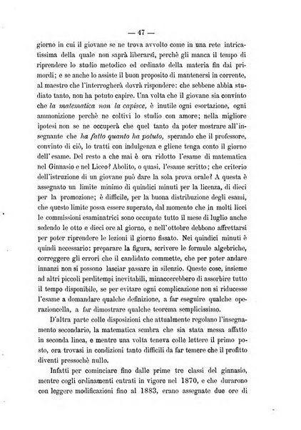 Periodico di matematica per l'insegnamento secondario