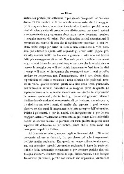 Periodico di matematica per l'insegnamento secondario