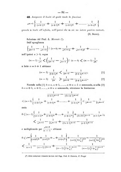 Periodico di matematica per l'insegnamento secondario