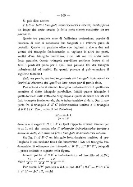 Periodico di matematica per l'insegnamento secondario