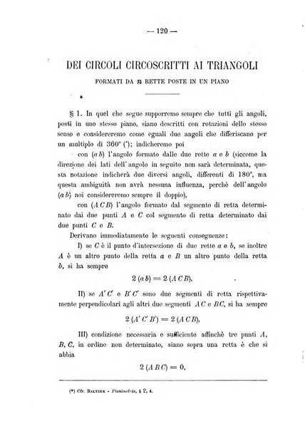 Periodico di matematica per l'insegnamento secondario