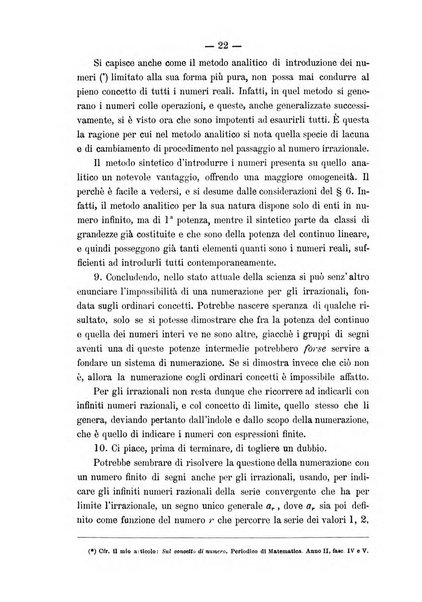 Periodico di matematica per l'insegnamento secondario