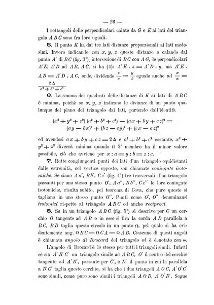 Periodico di matematica per l'insegnamento secondario