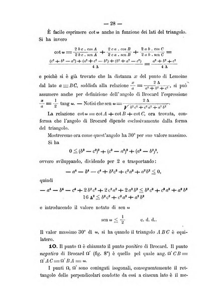 Periodico di matematica per l'insegnamento secondario